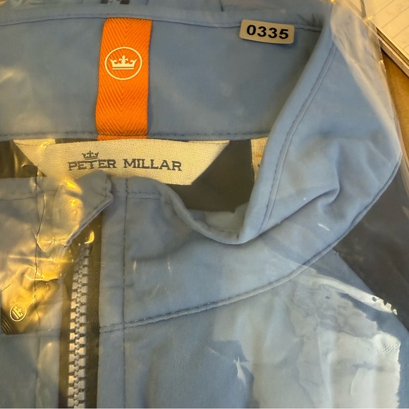 Peter Millar Hyperlight Merge Golf Jacket Size M Water Wind Resistant Stretch - Picture 2 of 11